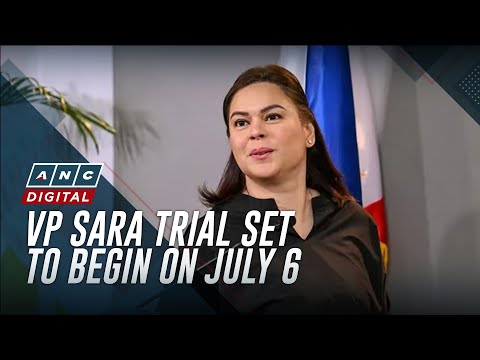 Erwin Tulfo: VP Duterte impeachment trial expected to begin on July 6 | ABS-CBN News thumbnail