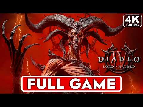 DIABLO 4 LORD OF HATRED Gameplay Walkthrough FULL GAME [4K 60FPS PS5 PRO] - No Commentary thumbnail