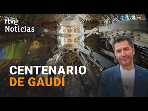 SAGRADA FAMILIA | ESPECIAL CENTENARIO de GAUDÍ , desvelando sus SECRETOS | RTVE Noticias thumbnail