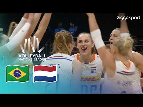 DE NATIONS LEAGUE IS BEGONNEN! 😍 | Brazilië vs Nederland | Volleyball Nations League 2026 thumbnail