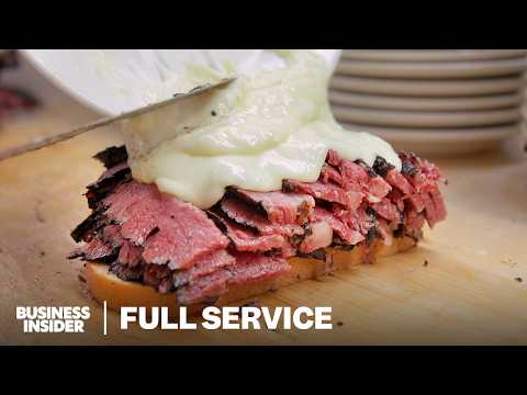 How Katz's Deli Serves 70,000 Pounds Of Meat A Week | Full Service thumbnail