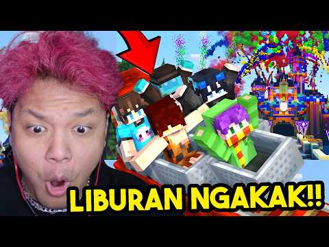 Gw AJAK SEMUA TEMEN GW LIBURAN DI WAHANA EXTREME MINECRAFT!!! ... (NGAKAK BANGET SERU!!) thumbnail