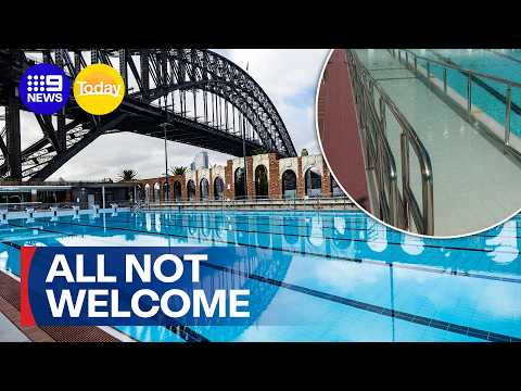 Council blasted over North Sydney pool accessibility drama | 9 News Australia thumbnail