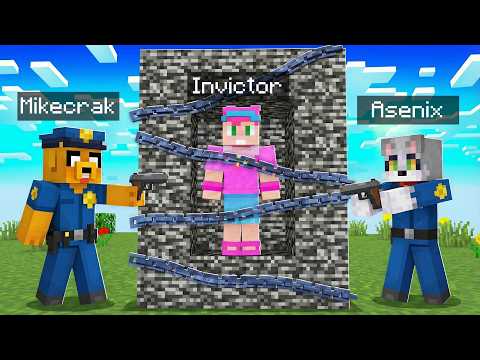 Mis Amigos me ENCERRARON en la Prisión Más Segura de Minecraft... 😱 LOS VECINOS #3 thumbnail