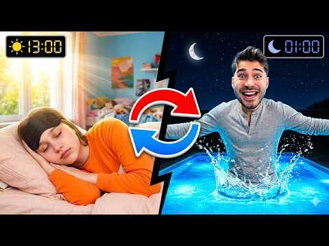 24 SAAT TERS YAŞAMAK! HERŞEY TERSİNE DÖNÜYOR! thumbnail
