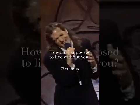 Michael Bolton & Kenny G’s 1990 Acapella – How Am I Supposed to Live Without You 🎤 #Voceux #vocals thumbnail