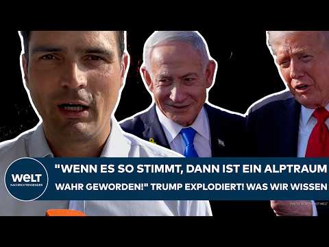 ISRAEL: "Wenn es so stimmt, dann ist ein Alptraum wahr geworden!" Trump explodiert! Was wir wissen! thumbnail
