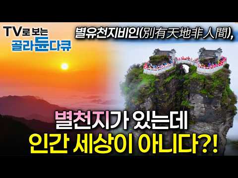 별유천지비인(別有天地非人間), 별천지가 있는데 인간 세상이 아니다?!ㅣ여기가 별천지로구나! 중국ㅣ세계테마기행ㅣTV로 보는 #골라듄다큐 thumbnail