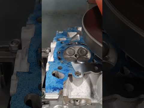 This Cylinder Head Is Warped Bad… ? #enginerepair thumbnail