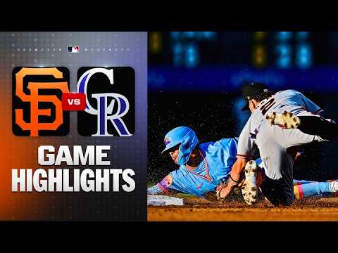 Giants vs. Rockies Game Highlights (5/29/26) | MLB Highlights thumbnail