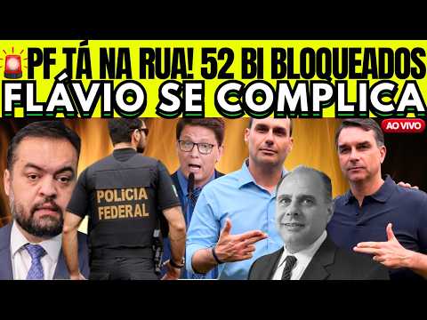 52 BI! APREENSÃO HISTÓRICA DA PF: A NOVA DERROCADA DE FLÁVIO BOLSONARO thumbnail