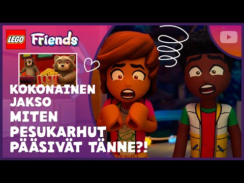 Pesukarhupulma 🦝 | Kausi 4, jakso 9 | Koko jakso | LEGO Friends: Uusi luku thumbnail