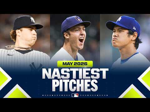 Shohei Ohtani, Jacob Misiorowski, Aroldis Chapman & MLB's Nastiest Pitches of May 2026 | Highlights thumbnail