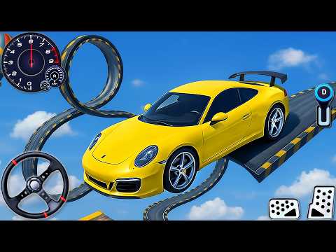 Mega Ramp Car Stunt Master Racing - GT Impossible Sport Car 3D - Android GamePlay thumbnail