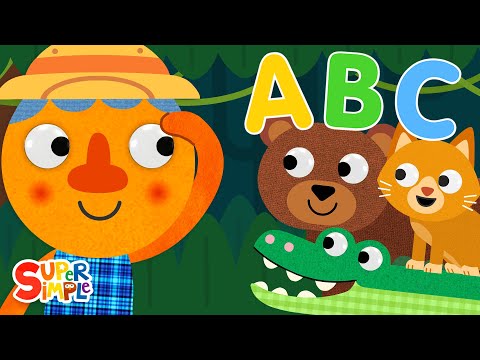 Sing The Animal Alphabet | Learn an animal for each letter! | Super Simple ABCs thumbnail