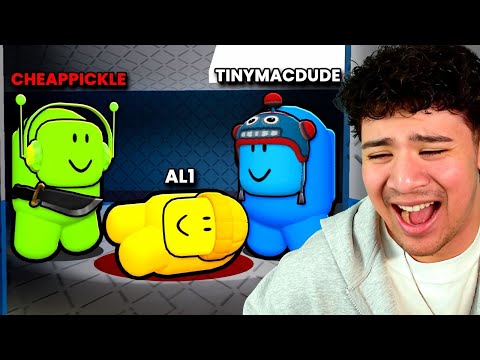 We Played AMONG US But In ROBLOX! thumbnail