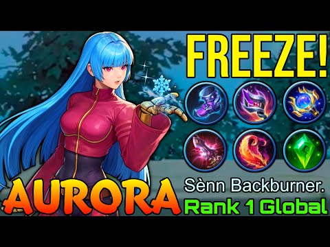 The Frost Bites! - Top 1 Global Aurora by Sènn Backburner. - Mobile Legends thumbnail