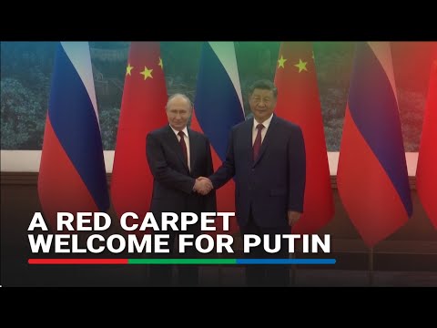 China's Xi welcomes Putin in Beijing, gets invite to visit Russia | ABS-CBN News thumbnail