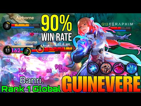 90% Win Rate Guinevere Hybird Build - Top 1 Global Guinevere by Banri. - Mobile Legends thumbnail
