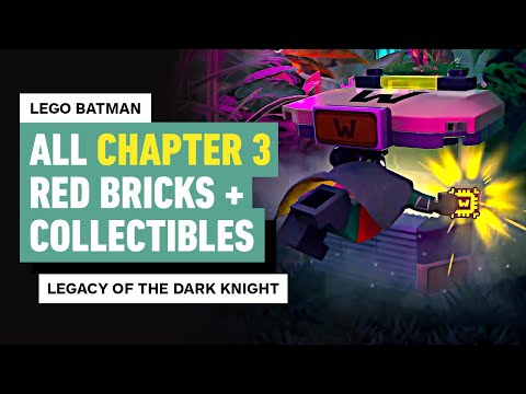 Lego Batman: Legacy of the Dark Knight - All Chapter 3 Red Bricks and Mission Collectibles thumbnail