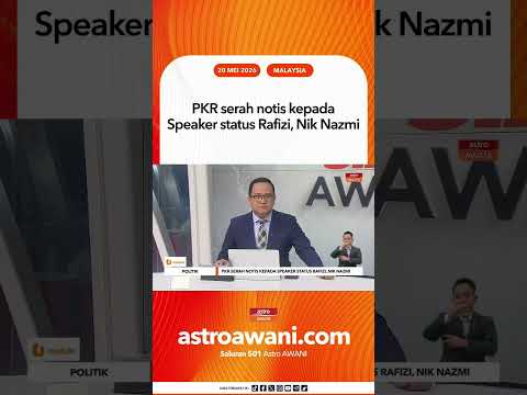 PKR serah notis kepada Speaker status Rafizi, Nik Nazmi thumbnail