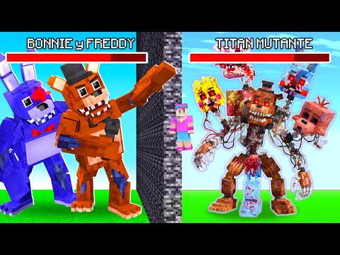 Hice Trampas con un TITÁN MUTANTE de FIVE NIGHT’s AT FREDDY’s en Batalla de Mobs thumbnail