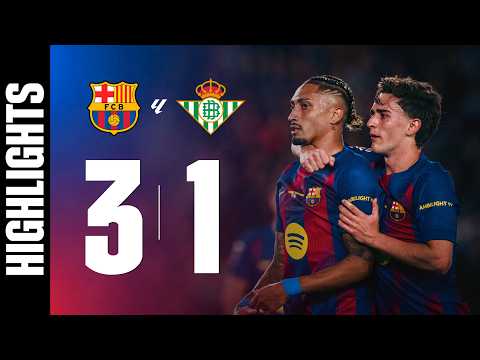 FC BARCELONA 3 vs 1 BETIS | LALIGA 2025/26 MD 37 ?? thumbnail