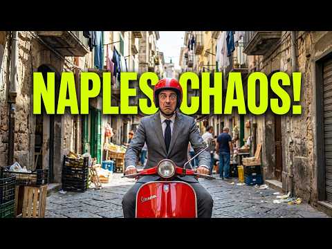 ARNALDO IN NAPLES: Pizza & Magic! 🛵✨ thumbnail