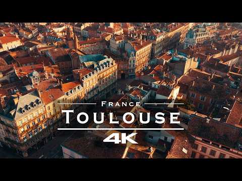 TOULOUSE in 4K 🇫🇷 Stunning Drone Footage of France’s Pink City thumbnail