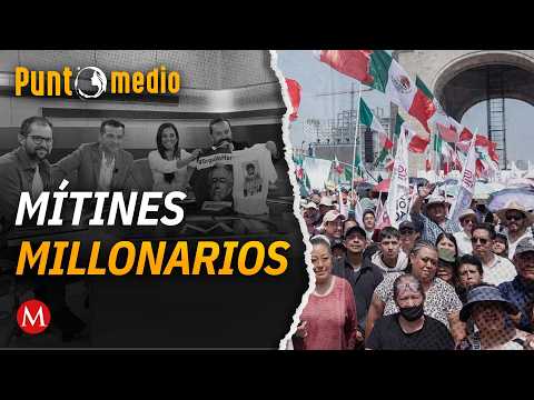 ¿De dónde salió el dinero? Morena y PAN chocan por mítines | Punto Medio thumbnail