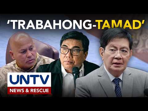 Sen. Lacson, tinawag na trabahong tamad ang pagpapa-subpoena ng NBI kay Mrs. dela Rosa thumbnail