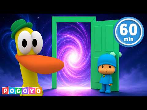 ¡Pato ATRAPADO en otra dimensión! 😱 ¿Qué hay detrás de la puerta misteriosa? | Pocoyo 🇪🇸 Español thumbnail