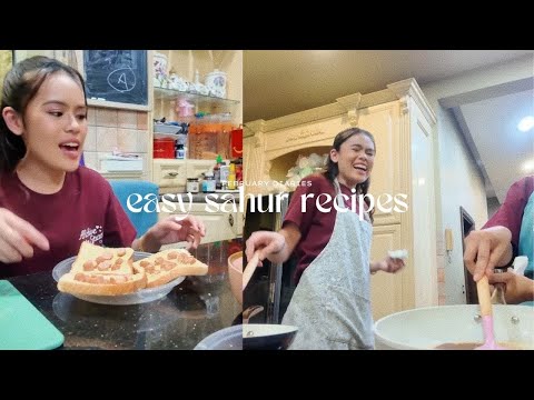 cooking easy sahur recipes!!! | ramadhan diaries ˚୨୧⋆.˚ᰔ thumbnail