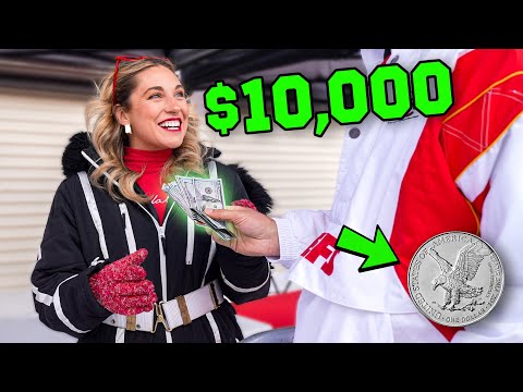 Giving Strangers $10,000 IF They Win A Coin Toss.. thumbnail