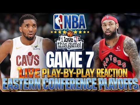 ?CAVS VS RAPTORS │ Game 7 - 2026 NBA EAST PLAYOFFS  Basketball Play-By-Play Reaction & Scoreboard thumbnail
