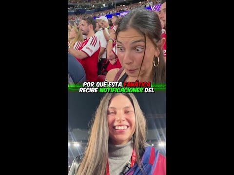 Por qué esta fanática recibe notificaciones del partido antes de que ocurran los goles? thumbnail