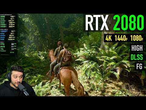 RTX 2080 - The Last Of Us Part II Remastered (1080p, 1440p, 4K, DLSS) thumbnail