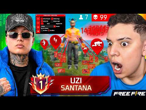 ¡SANTANA GLOCK ES HACKER?! 😲 LA VERDAD EN ESTE ESTE VIDEO !... 🔥 FREEE FIRE thumbnail