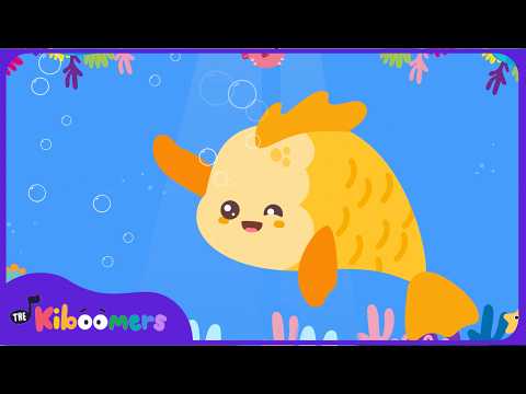 🎨 Bubble Bubble Fish Song | Learn Colors & Say Hello! 🐟🫧 | The Kiboomers thumbnail