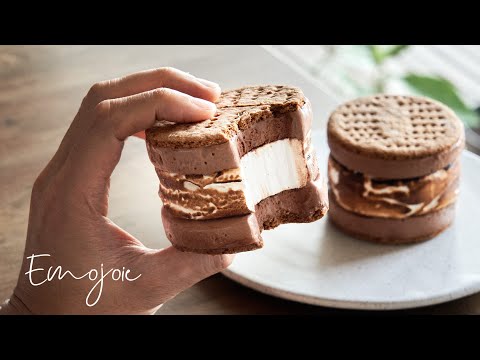 S'mores Ice Cream Sandwich | Emojoie thumbnail