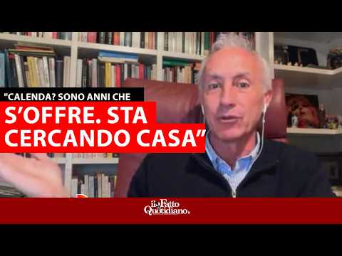 L'ironia di Travaglio su Calenda: "Sono anni che s'offre. Sta cercando casa" thumbnail