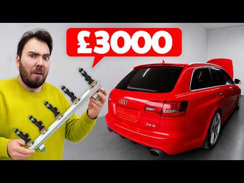 We Tried To Race Our Cheap RS6 Against Supercars (It Broke AGAIN) thumbnail
