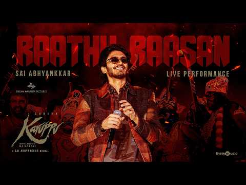 Raathu Raasan - Live Performance | Suriya's Karuppu | RJ Balaji | @SaiAbhyankkar  | VM Mahalingam thumbnail