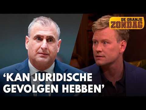 Sam Hagens over geweldsoproep Gidi Markuszower: 'Kan juridische gevolgen hebben' | DE ORANJEZONDAG thumbnail