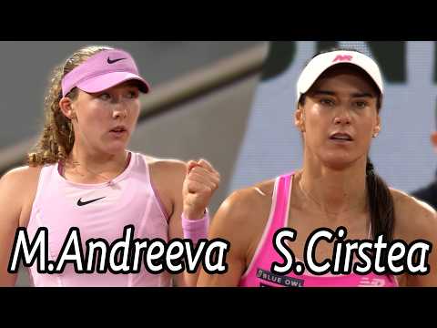 二度闖法網四強 19歲Mirra Andreeva僅花56分鐘退Cirstea |  2026 法國網球公開賽 女單八強 thumbnail