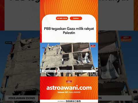 Kekejaman Zionis: PBB tegaskan Gaza milik rakyat Palestin thumbnail