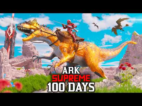 I Spent 100 Days in Ark Supreme Ascended... Here's What Happened thumbnail