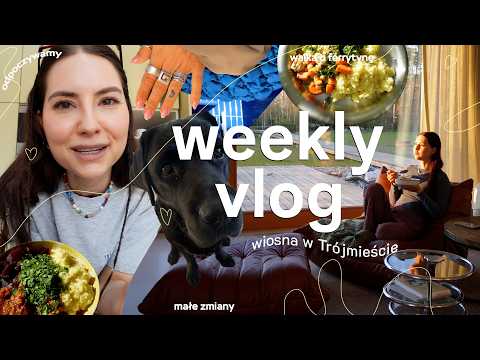 WEEKLY VLOG ? zmiany / aromatyczny gulasz / stolarz / niedobory żelaza / Mentalista / emocje po Soni thumbnail