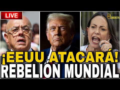ÚLTIMA HORA 🔥 ¡VENEZUELA NO SE RINDE! MCM LLAMA A REBELIÓN MUNDIAL "EEUU ATACARÁ" thumbnail