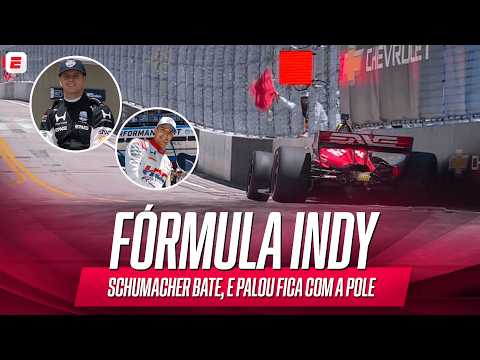 GP DE DETROIT: SCHUMACHER BATE, E PALOU CONSEGUE 3ª POLE POSITION SEGUIDA NA FÓRMULA INDY thumbnail
